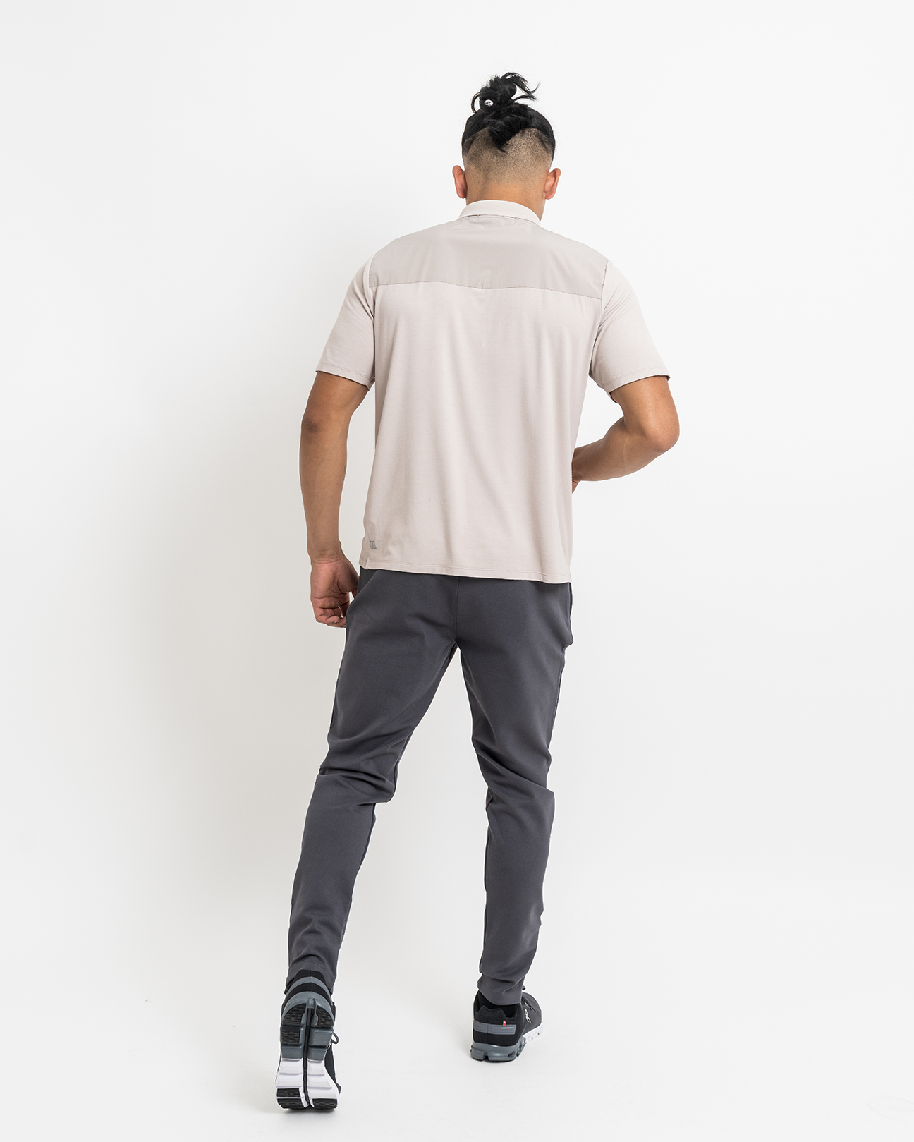 Tech Polo - Taupe