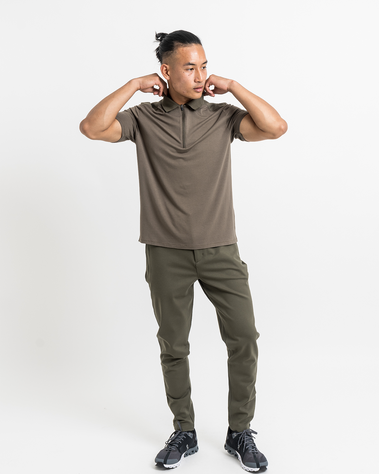 Tech Polo - Olive